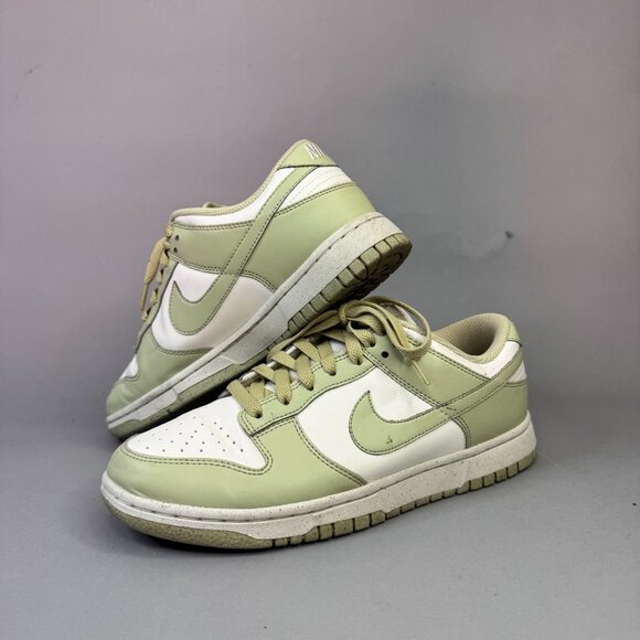 Nike Dunk Low Next Nature ‘White / Olive’ Women’s Size 8 - Picture 1 of 8
